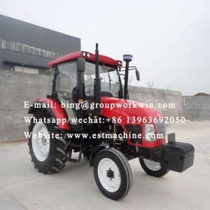 high power 4wd 110 HP farm tractor with AC cabin