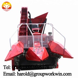 mini corn harvester/corn combine harvester/bean harvest machine