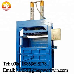 Scrap baling press