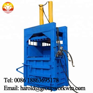 Scrap baling press