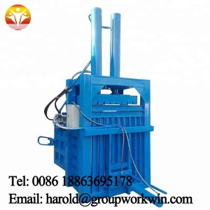 Scrap baling press